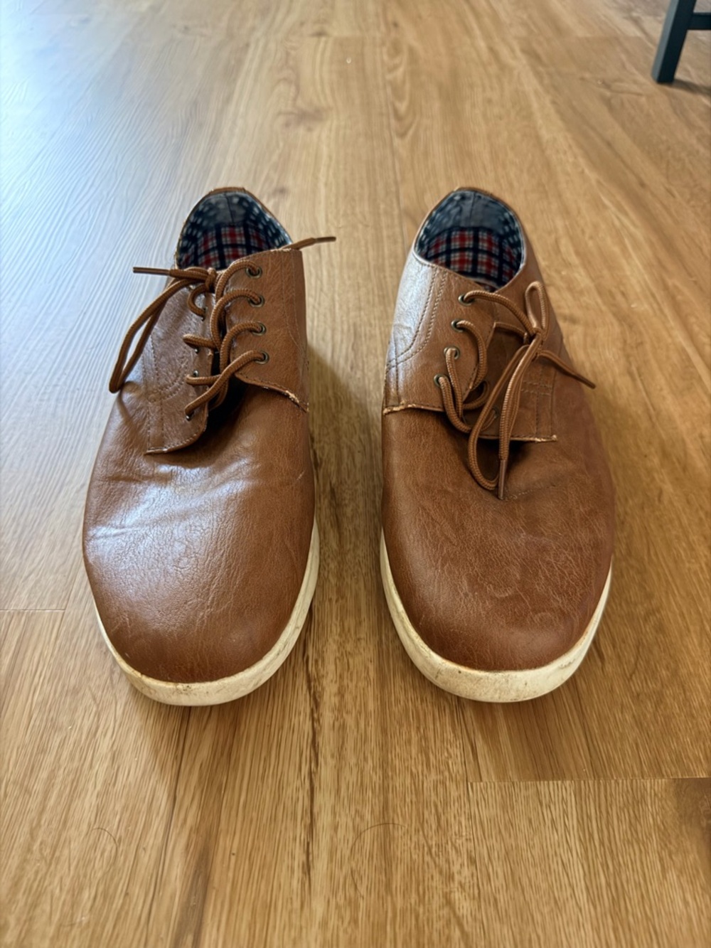 Ben Sherman Brown Leather Sneakers